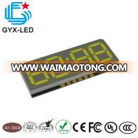 High brightness good reliability 4 digit 7-segment SMD LED display