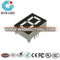 Hot seller for standard sengment digit led display 0.31inch single digit seven segment with wire bonding type